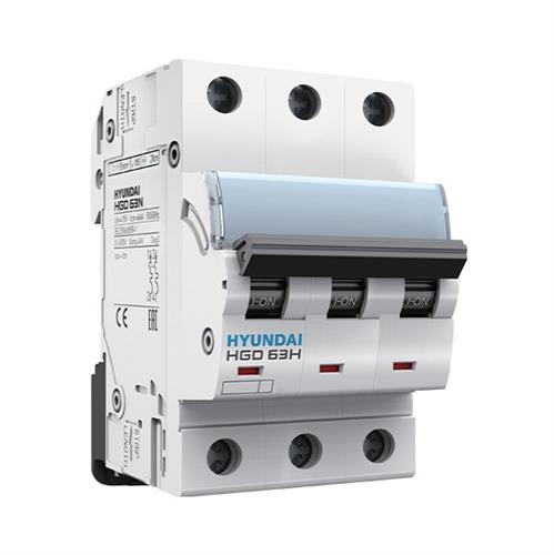 MCB HYUNDAI 2P 6A 10kA ( HGD63H )